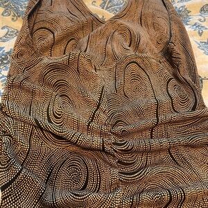 Connected Petite Gathered Halter Style Dress